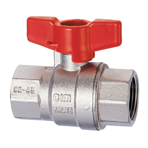 شیر گازی دسته پروانه ای سیم ایتالیا